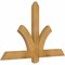Ekena Millwork Redmond Rough Sawn Timber Gable Bracket, Western Red Cedar, 48"W x 30"H x 2"D x 4"F, 15/12 Pitch GBW048X30X0204RED00RWR - alternate 3